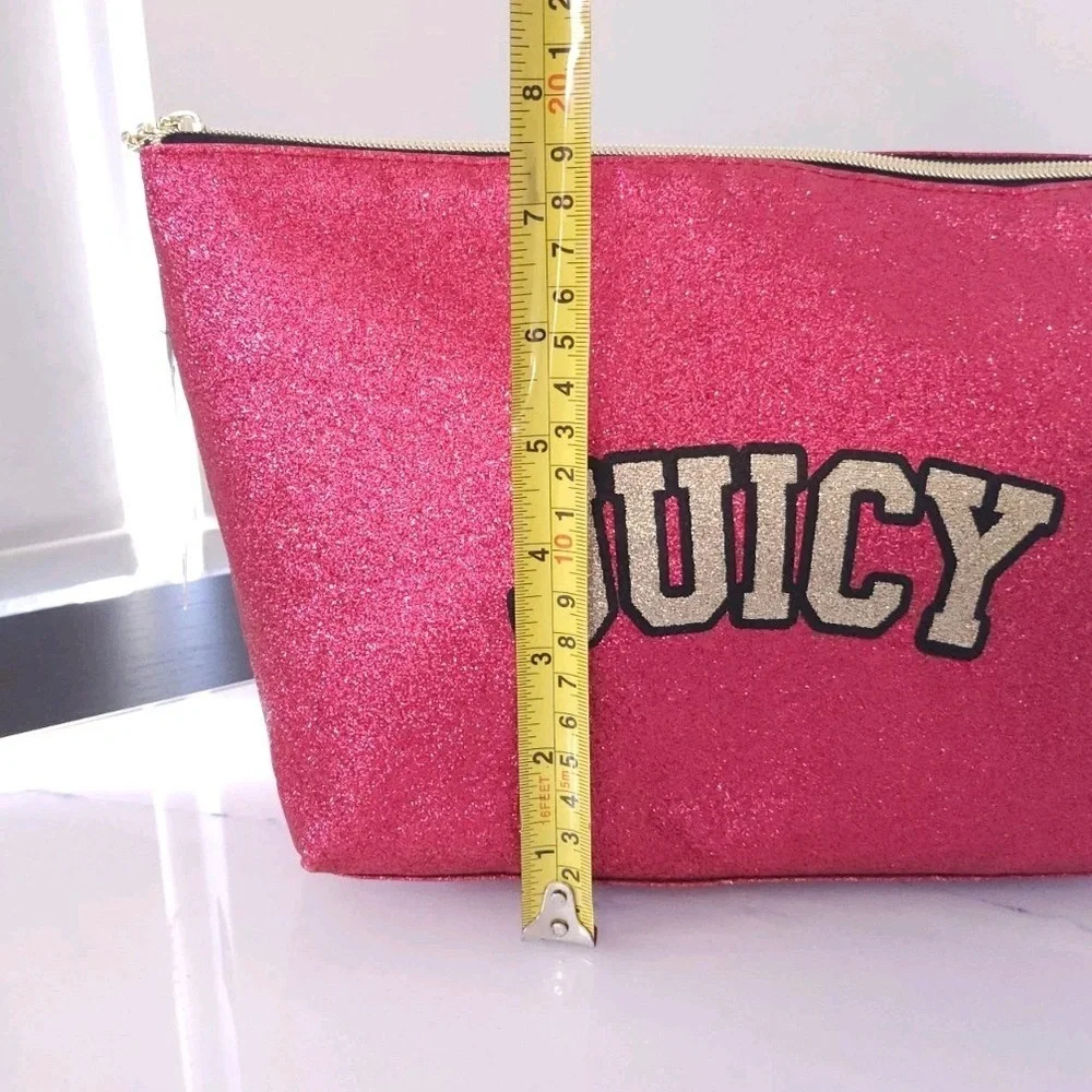 JUICY COUTURE SPARKLING BEAUTY BAG - PINK (NEW WITH TAGS)